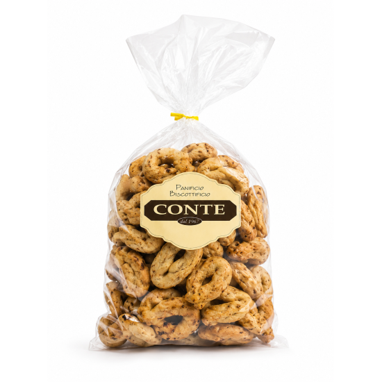 Taralli Caserecci Pugliesi Fatti a Mano - Ricetta Tradizionale all'Olio d'Oliva