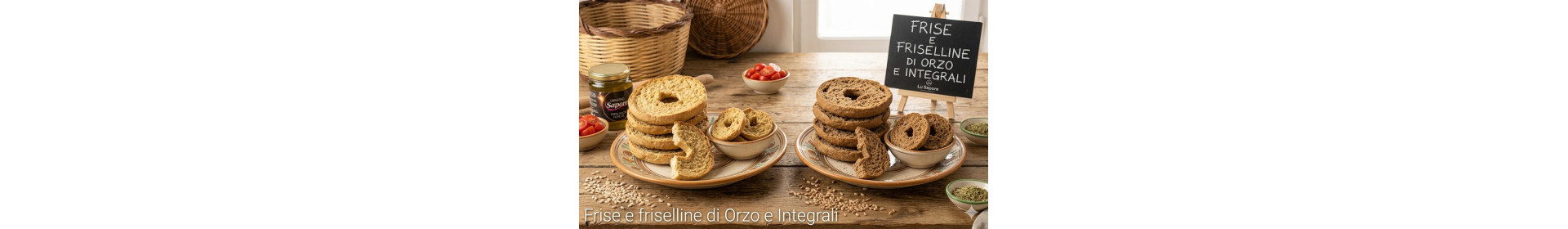 Frise e friselline di Orzo e Integrali